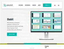 Tablet Screenshot of ekobit.com