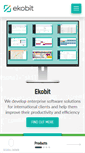 Mobile Screenshot of ekobit.hr
